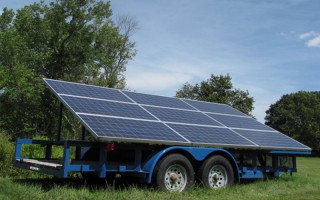 Güneş Enerjili Mobil Solar Römork 1.5 KW